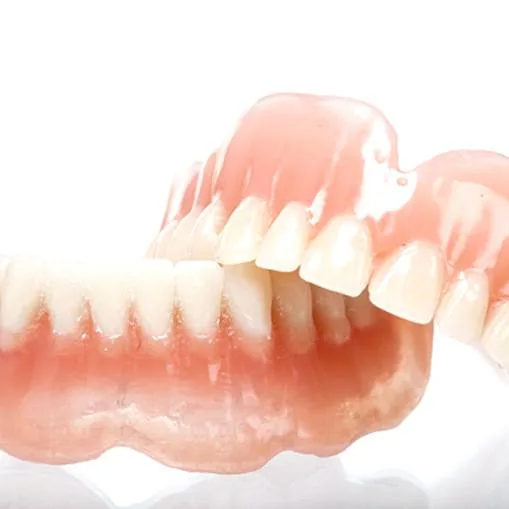 A set of full dentures prepared and ready for a patient in need