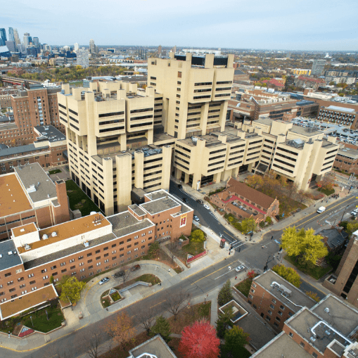 Outside view of dental school building